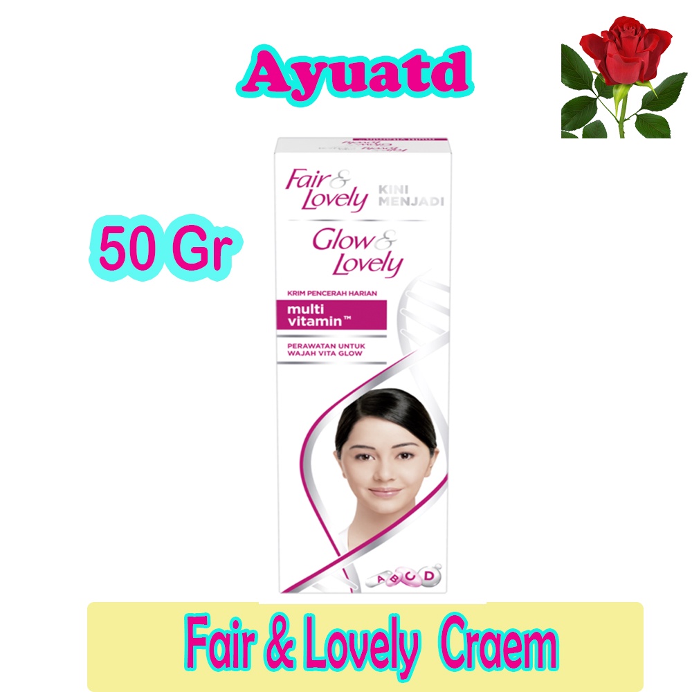 Fair &amp; Lovely Cream Wajah Multivitamin 50 Gr