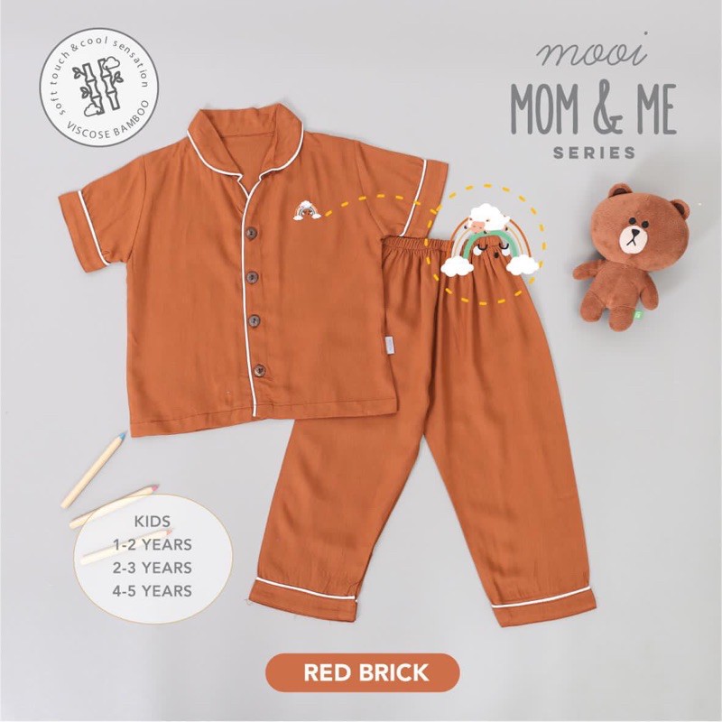 MOOI Baju Tidur Ibu &amp; Anak  / Piama / Piyama Mom &amp; Me