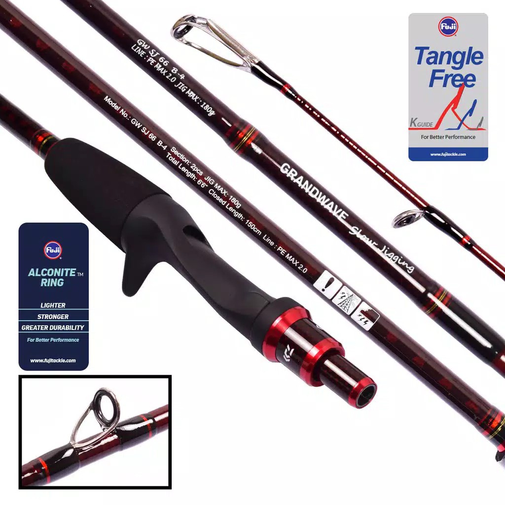 Joran Daiwa GRANDWAVE Slow Jig | Overhead | Jigging