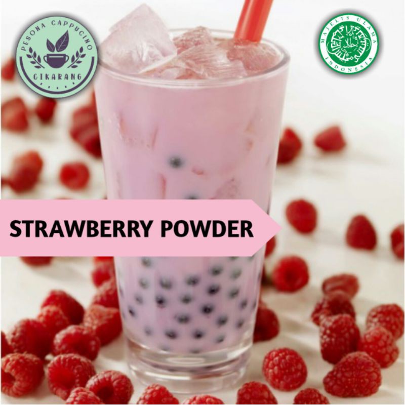 

BUBUK MINUMAN / BUBBLE DRINK RASA STRAWBERRY 1 KG