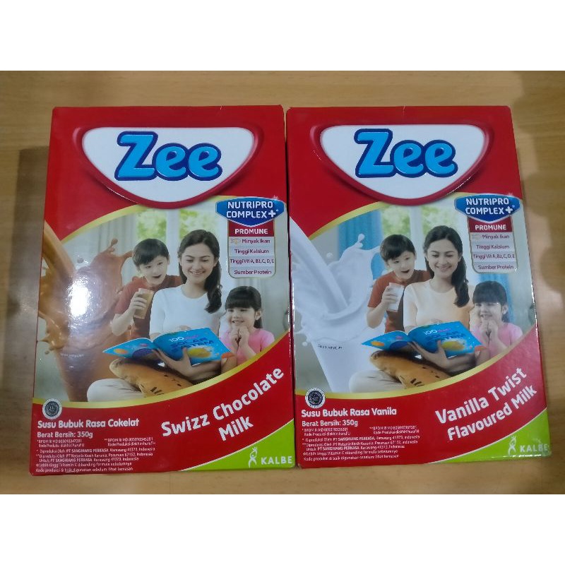 

Zee Reguler 350gr Vanila/Cokelat