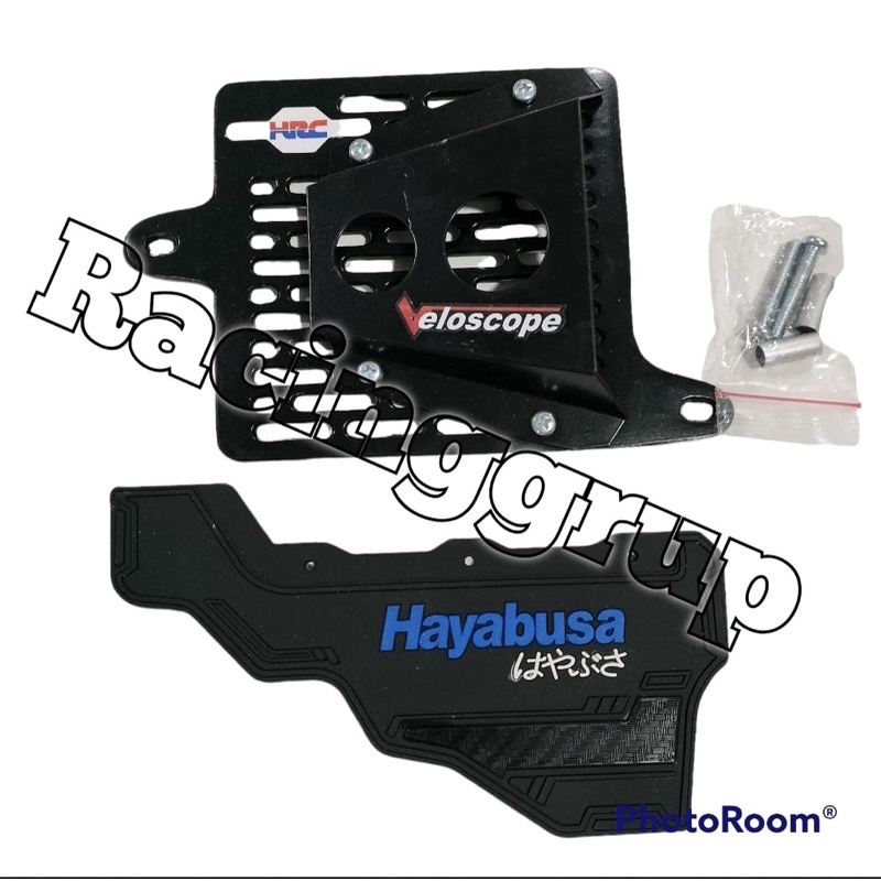 PAKET cover radiator Veloscope vario 160 dan Mud Flap Penahan Lumpur VARIO 160