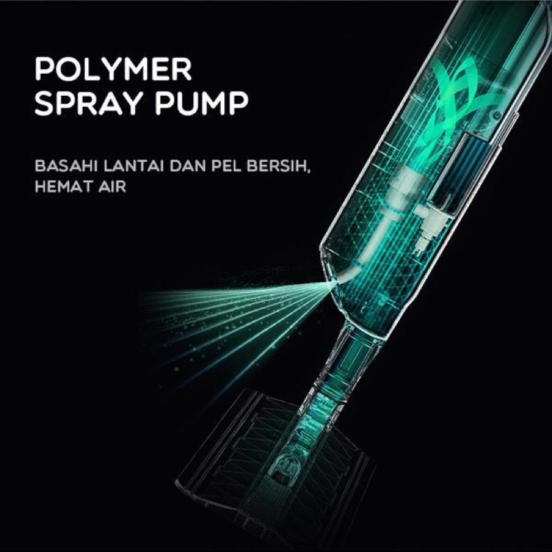 ALAT PEL LANTAI UNLTRA MOP WATER SPRAY MOP MICROFIBER PUMP SAMONO SCM 001