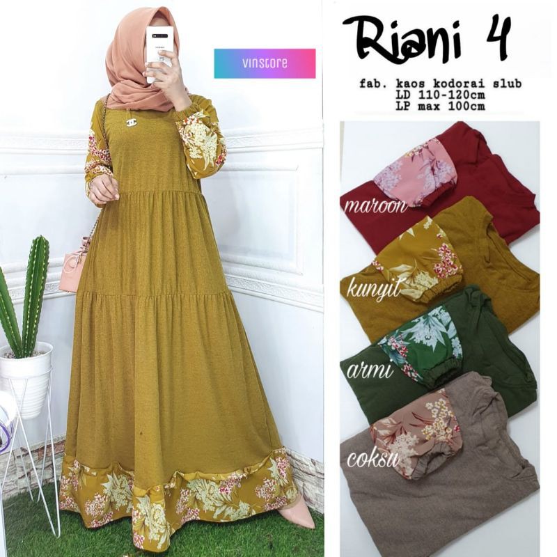 riani#4 gamis muslim by vint store