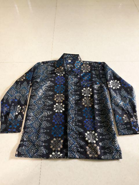 Kemeja Lengan Panjang Batik Anak,tannisa Collection