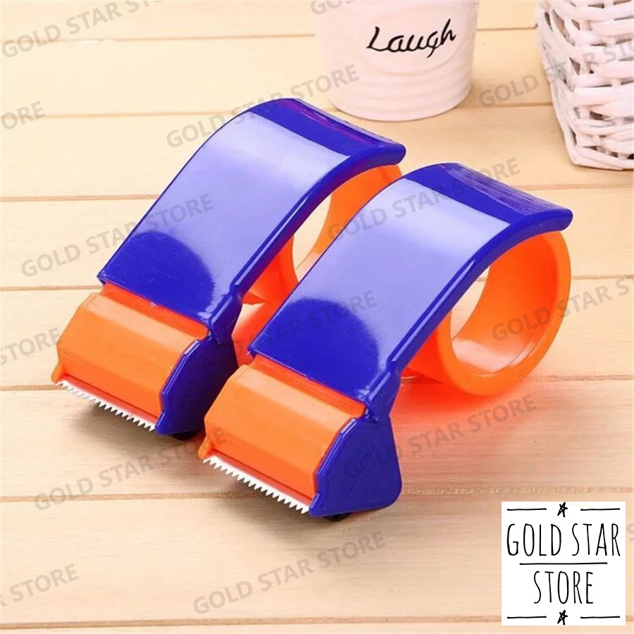 Dispenser Lakban Tape Cutter Tempat Plakban Pemotong Solasi Besa