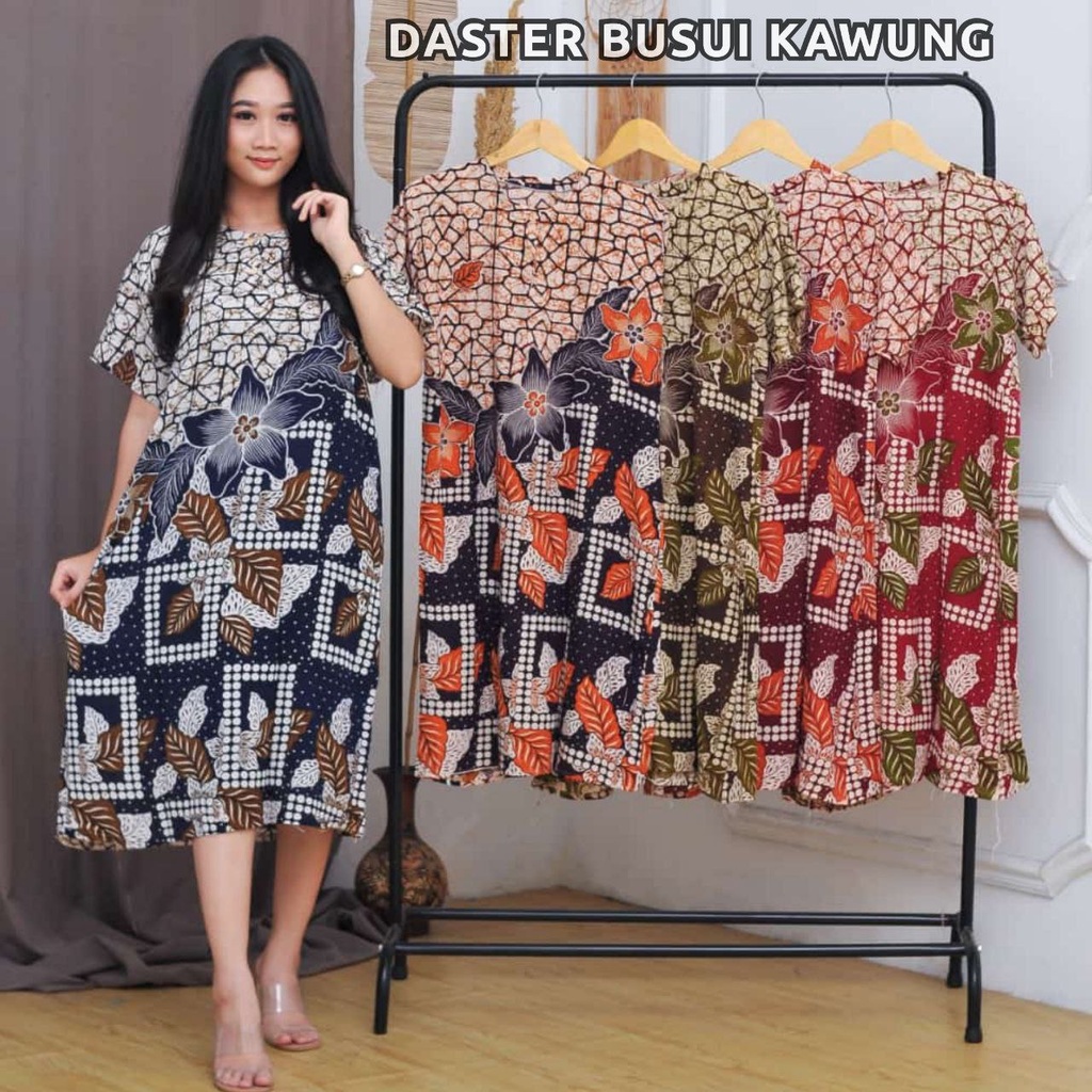 Daster Batik Murah Baju Tidur Batik Murah Adem Nyaman Daster Batik Pekalongan-Calisata