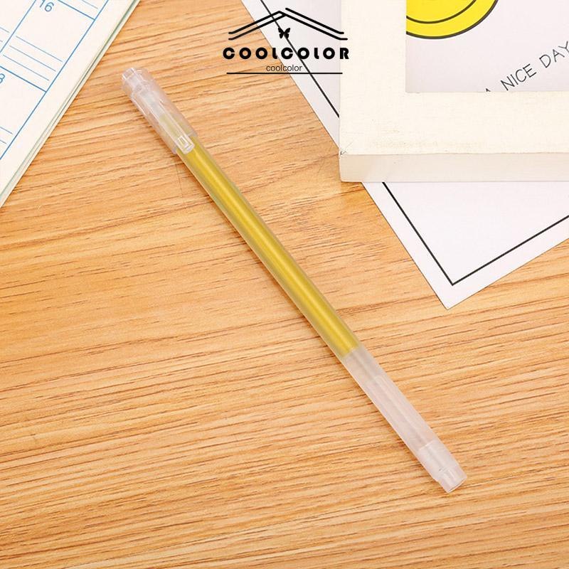 COD✨Warna Pena Gel Berkapasita Salat Tulis Besar Akun Tangan Tanda Siswa Sorotan Album Flash Pen aksesoris Perlengkapan Kantor Siswa Fashion Murah Import Ready Stock