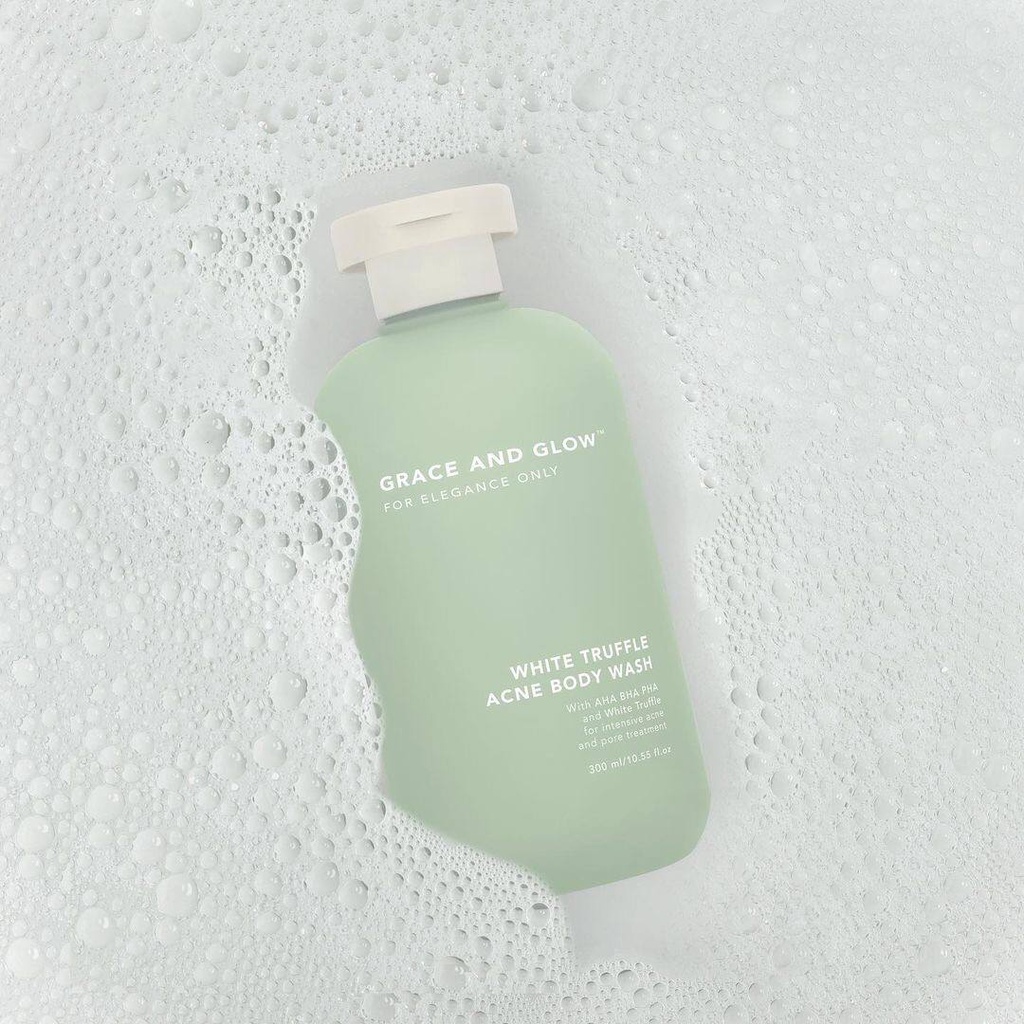 Grace and Glow White Truffle Acne Body Wash