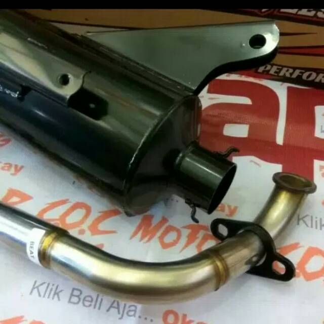KNALPOT NOBI SETANDAR RECING BUAT MOTOR BEAT=VARIO#SECOOPY