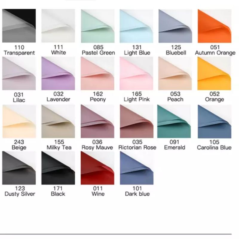 

kertas buket chellophane paper wrap buketbunga