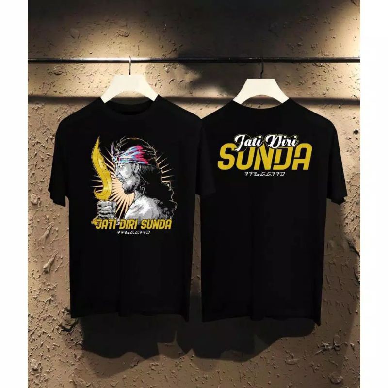 fourfashion - Kaos Pria  Kaos Distro PENDEKAR SUNDA Black FN201