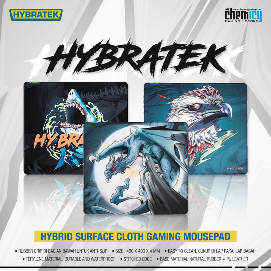 Hybratek HPA Hybrid Surface Cloth Gaming Mousepad