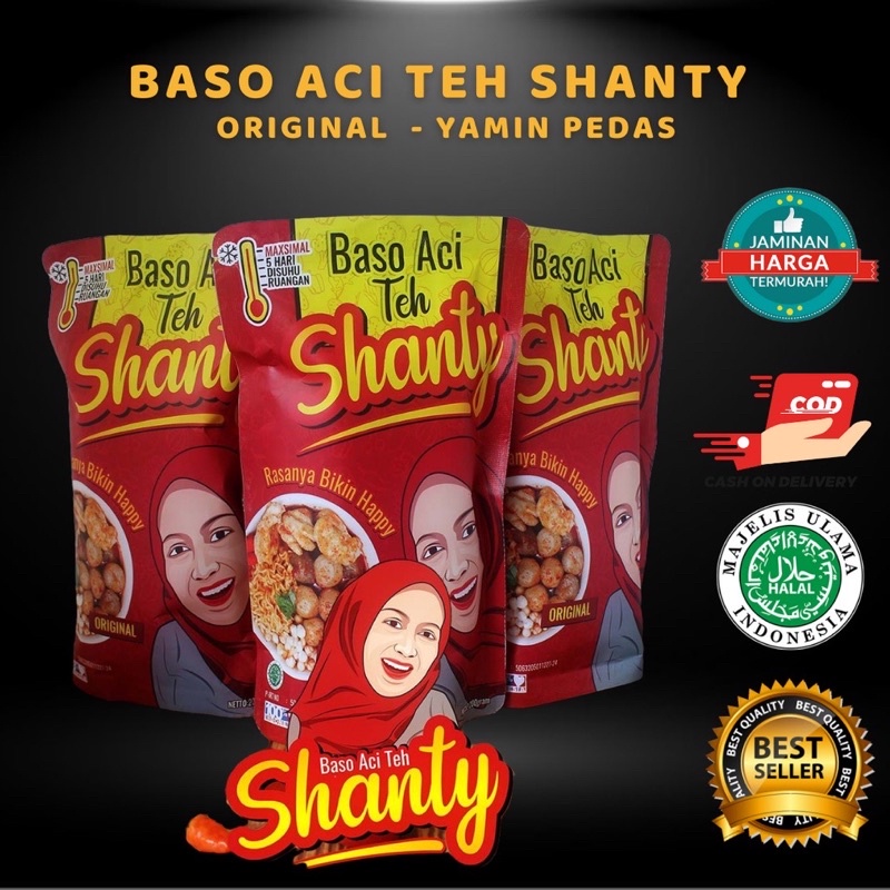 

BASO ACI TEH SHANTY ASLI BANDUNG