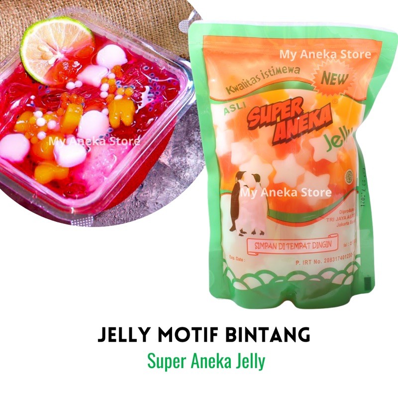 

jelly motif Bintang “Super Aneka Jelly”