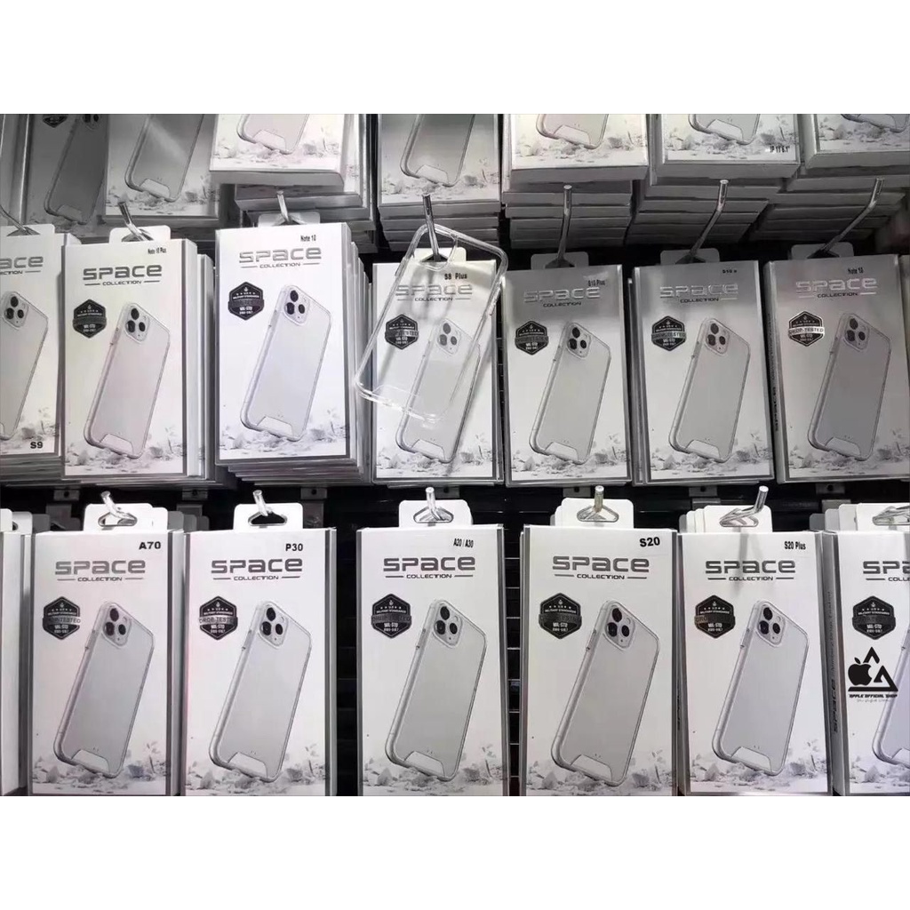 Premium Clear Case Space iPhone 13 Pro Max Mini 12 PRO MAX XR X XS MAX 11 11 PRO MAX 7 7+ 8 8+ 6 6+ 6S 6S+ Softcase Bening Silikon Silicone Hardcase Jelly