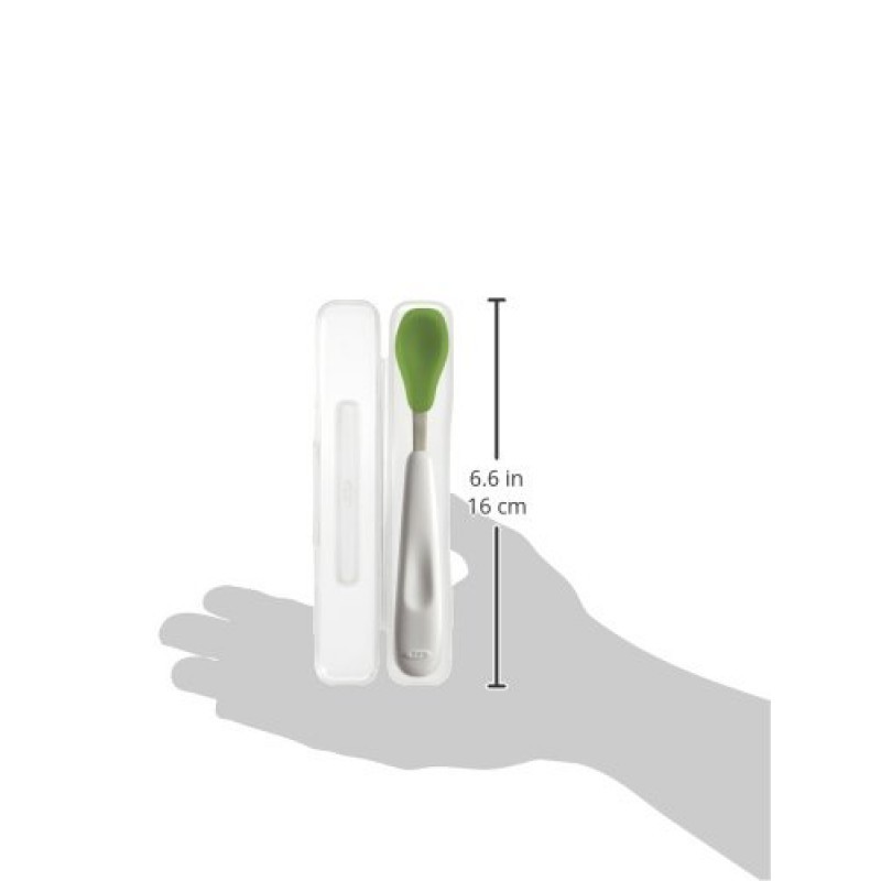 Oxo Tot On the Go Feeding Spoon - Green