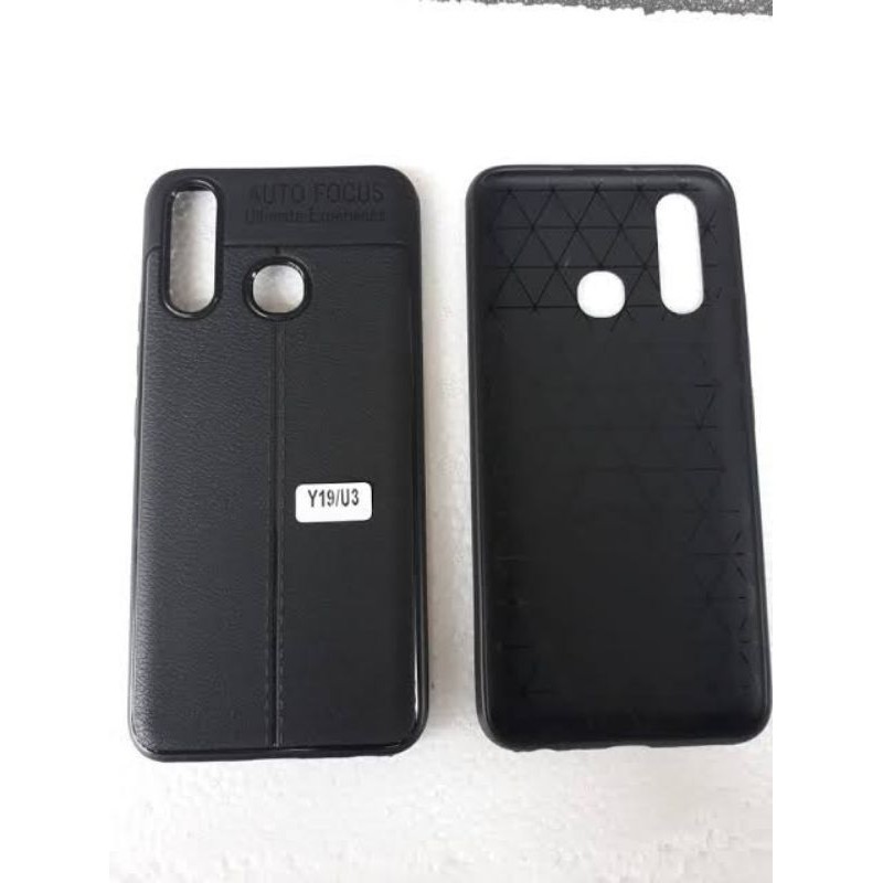 Softcase Vivo Y19 Autofocus Leather Case Ultimatte