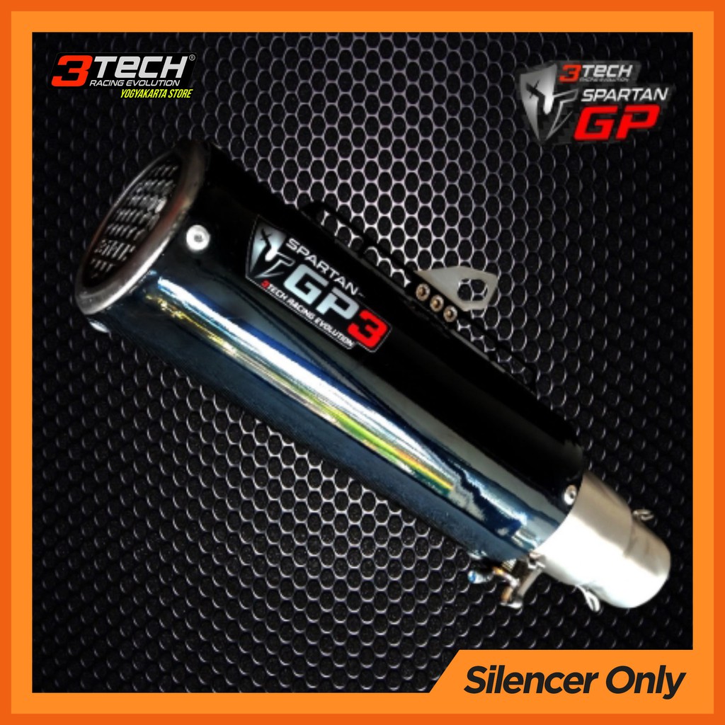 Silencer Only Spartan GP3 3 Suara 150cc - 250cc