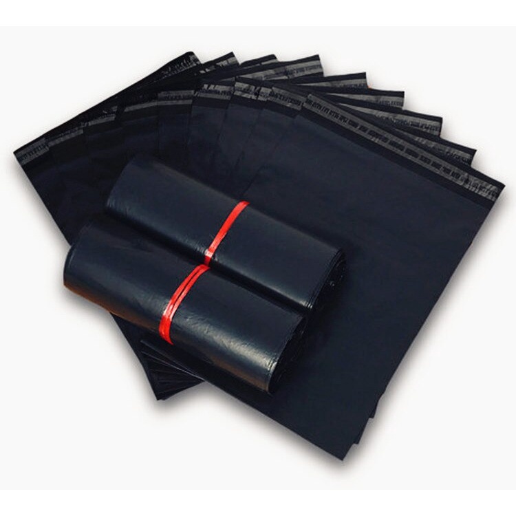 PLASTIK POLYMAILER HITAM 17x30 / POLYMAILER AMPLOP PACKING OLSHOP MURAH ISI 100 PCS