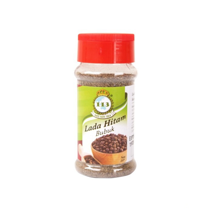 Lada Hitam Bubuk Cap113 / Black Pepper Powder 50gr