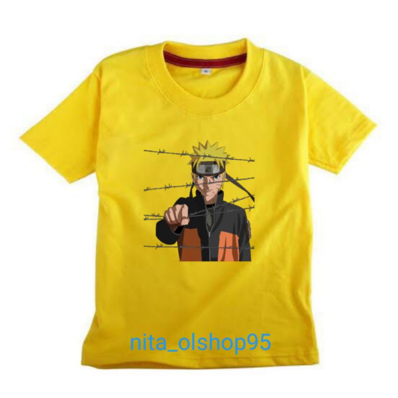 baju Naruto shippuden terbaru kaos anak