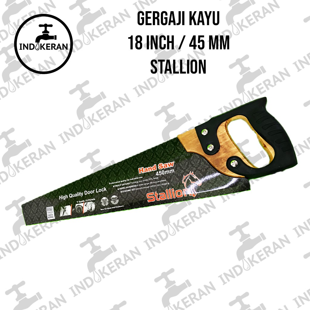 INDOKERAN - Gergaji Kayu - 18 Inch - High Quality