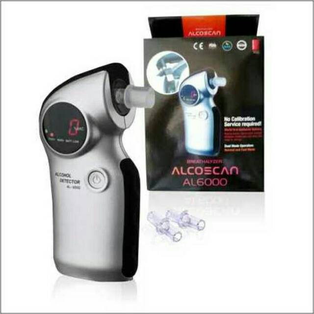 ALCOSCAN BREATHALYZER AL6000 (PENDETEKSI KADAR ALKOHOL) / ALCOHOL DETECTOR