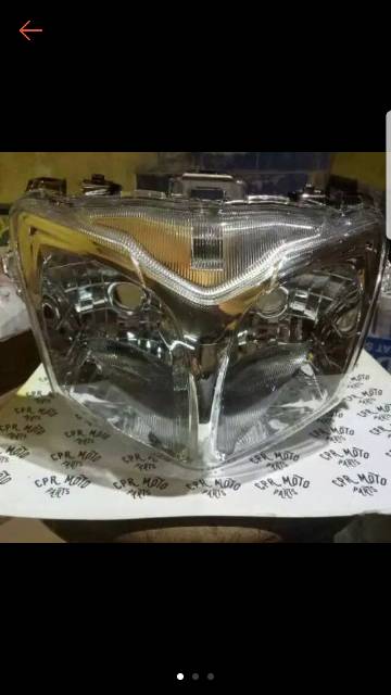 Lampu depan/reflektor supra x 125 HELM IN