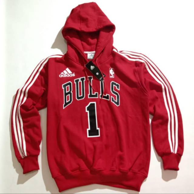 Jaket Hoddie Premium Adidas Chicago Bulls