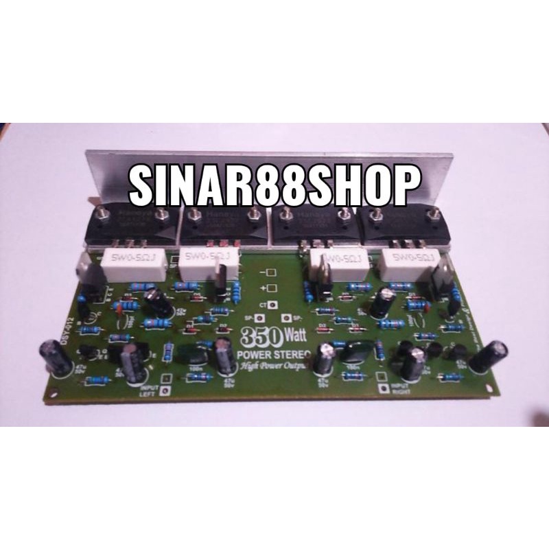 KIT POWER AMPLIFIER OCL STEREO 300W/350W DSY 012 DSY012 4TR SANKEN ( CX300 CX-300 CX 300 )