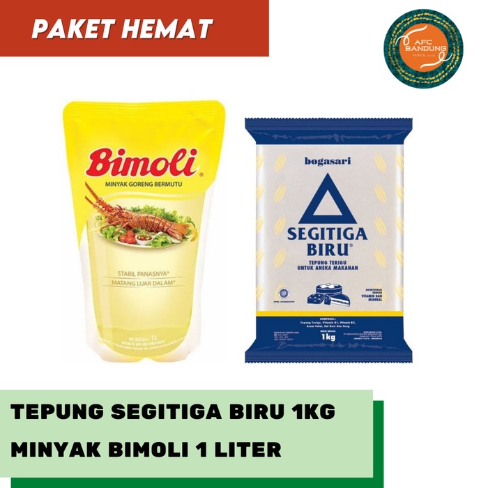 

Bf31Gf Paket Hemat Minyak Bimoli 1 Liter + Tepung Segitiga Biru 1Kg Gdf601