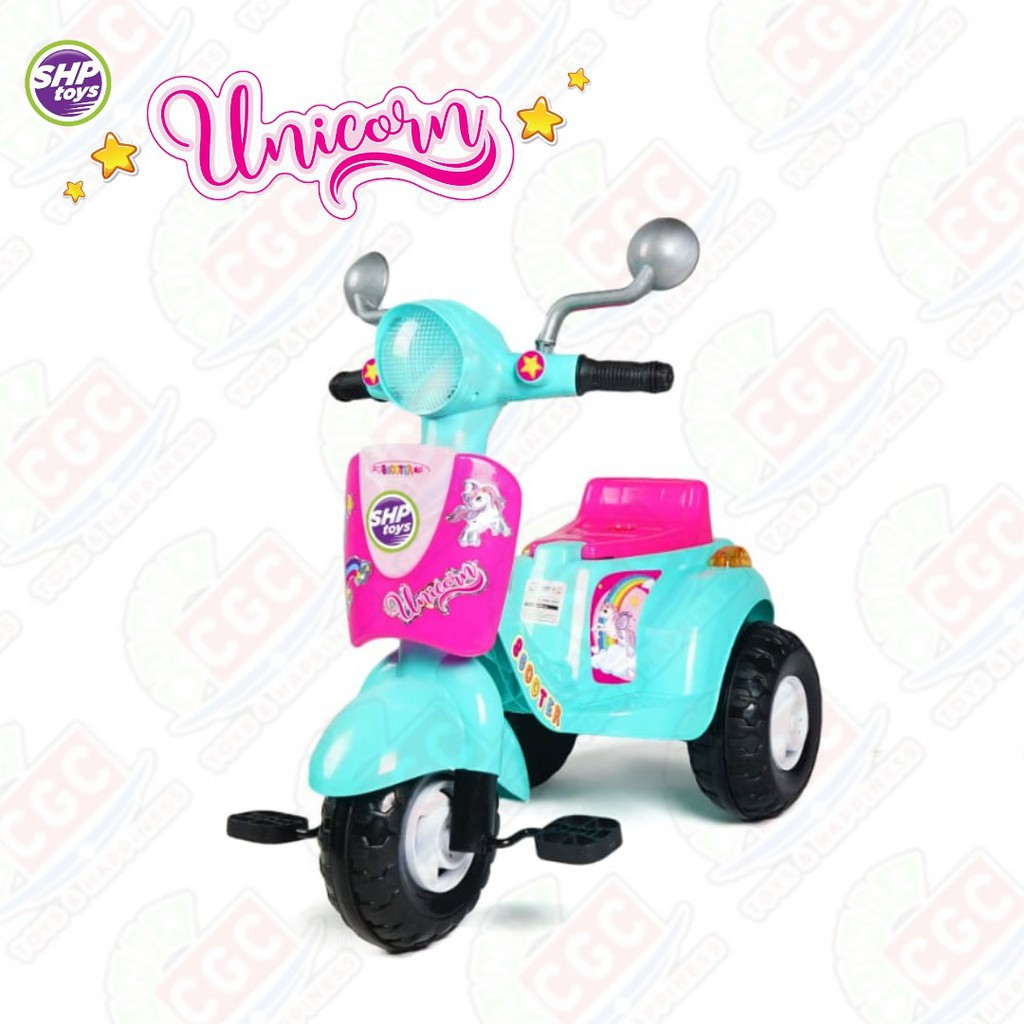 Mainan Scooter Dorong Sepeda Roda Tiga SHP-609