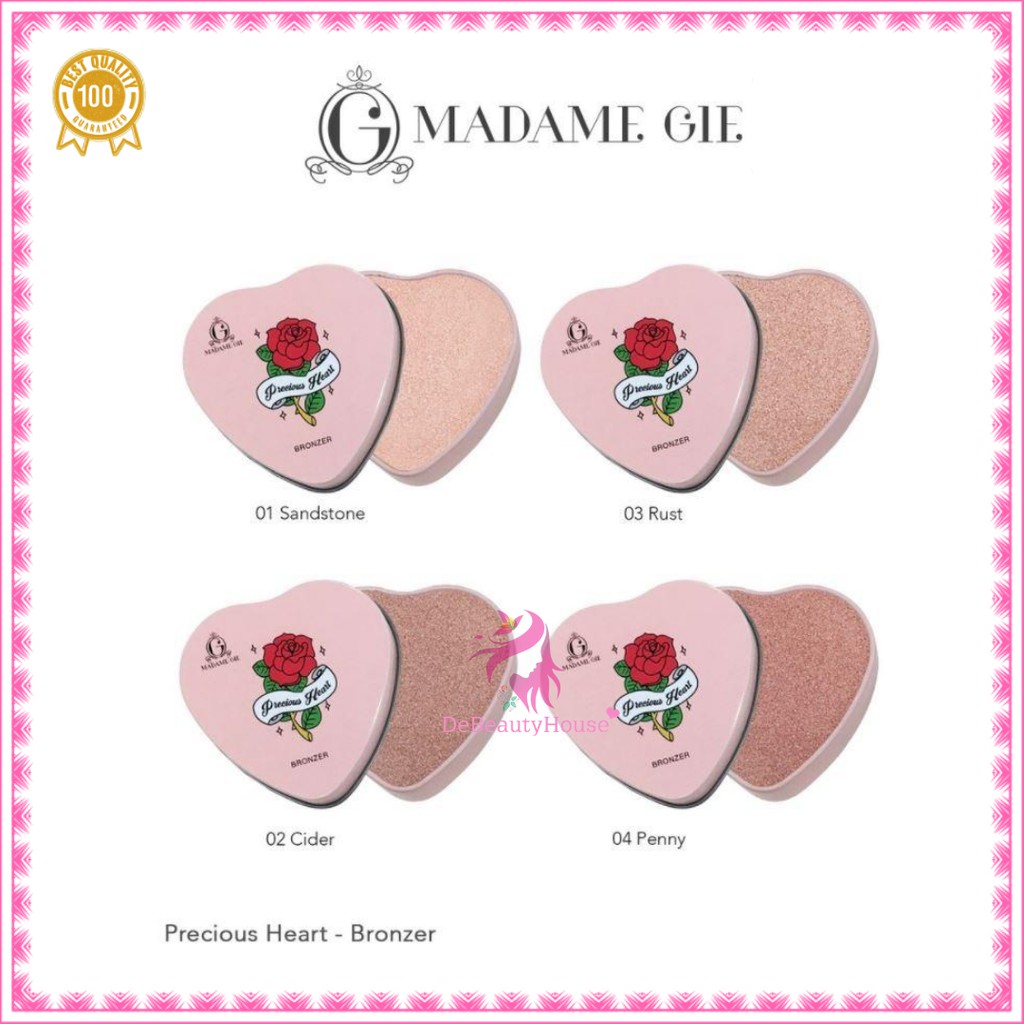 MADAME Gie Precious Heart Bronzer - MakeUp