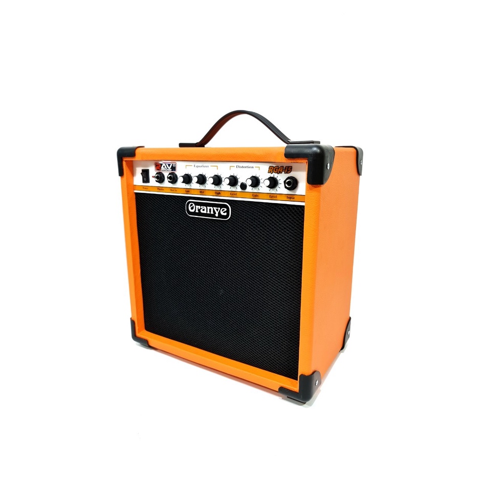 Ampli Gitar dan Bass Merk Oranye Ukuran 8 Inch ada Distorsi Jakarta Murah Amply Amplifier Orange