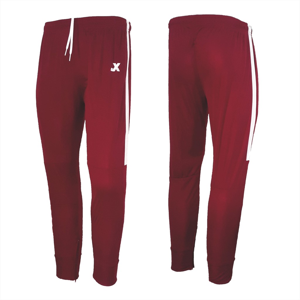  Celana  Training  Slim Fit Sweat Track Pants CT 249 merah 