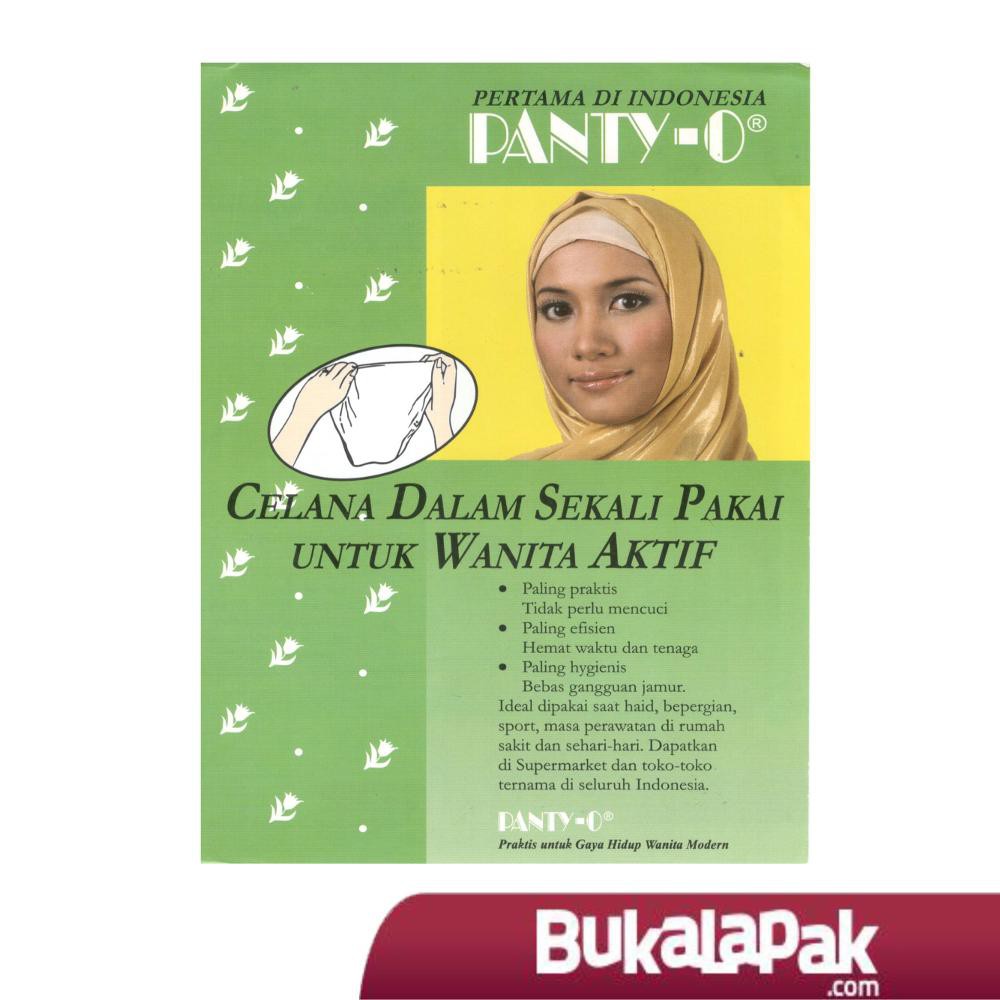 Panty-O Disposable Panties Celana Dalam Wanita Sekali Pakai Untuk Bepergian Umroh dan Haji [M]