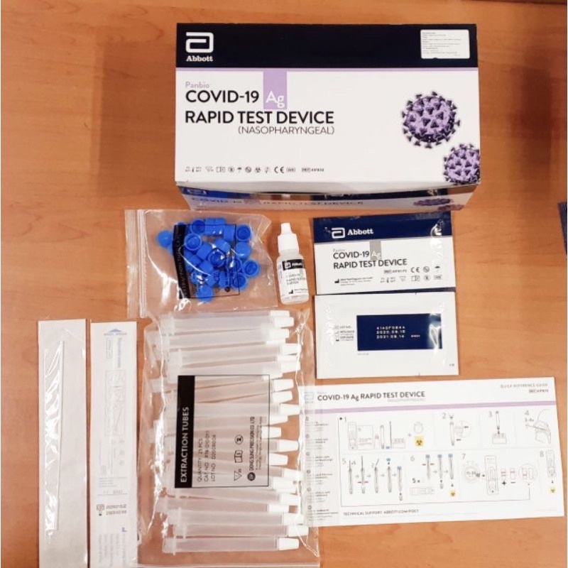1 box TERMURAH BEST SELLER Abbott panbio colok sedikit naso bukan nasal akurat kemenkes mandiri