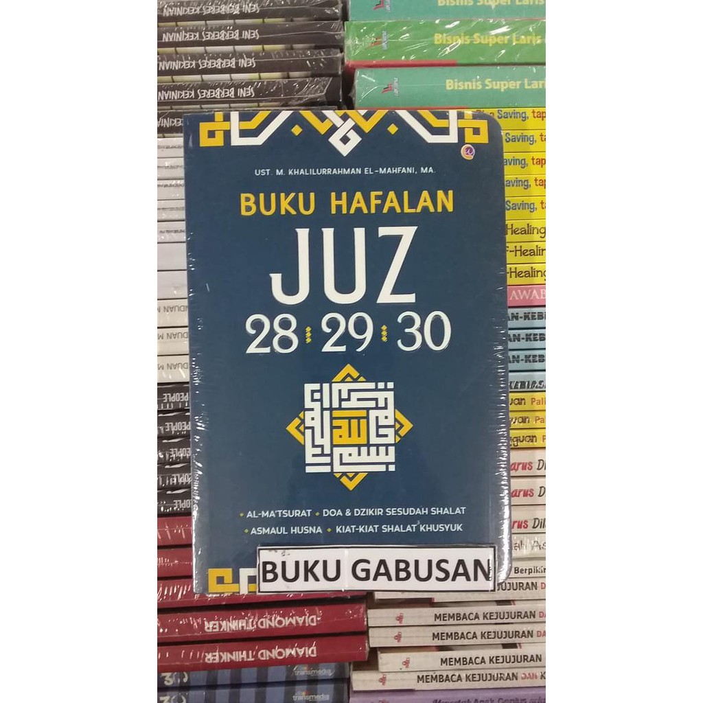 Buku Hafalan Juz 28-29-30 Ori In