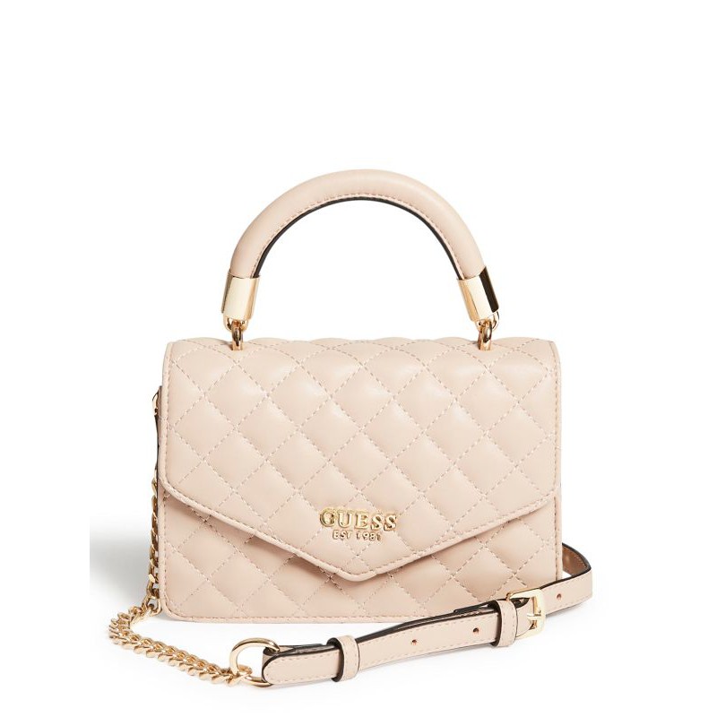 GUESSS Leana Quilted Envelope Crossbody