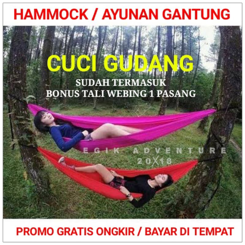 Hammock | Ayunan Gantung | Hamock | Hamok| Ayunan