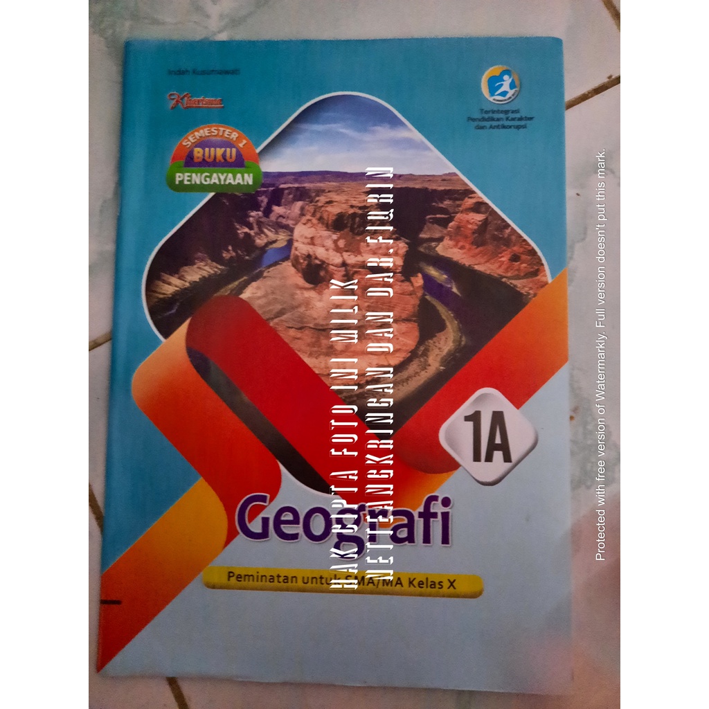 LKS Geografi peminatan Kelas 10 11 X XI SMA MA Semester 1 Kelas 12 Semester 1 dan 2 K13 revisi 2018 