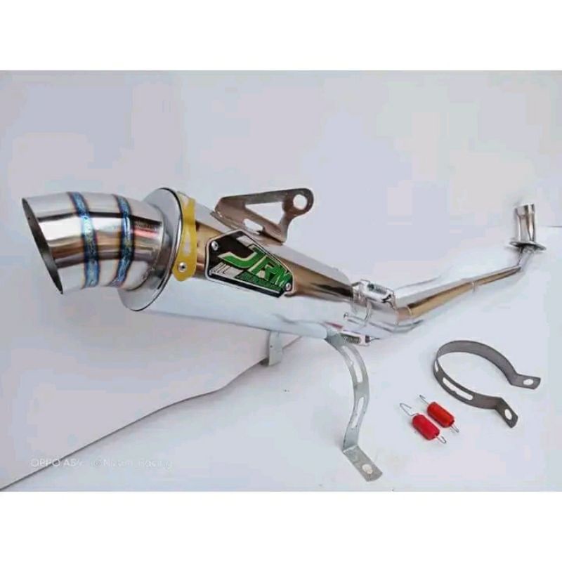knalpot JRM. supra x. jupiter. revo. supra x 125 dll