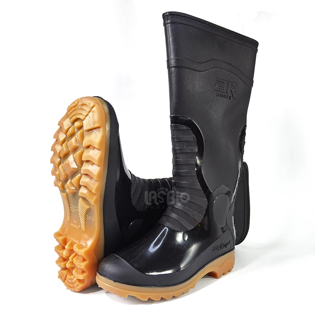 Boot Air/Hujan Anti Selip &amp; Licin dan Tahan Banting AR Boots - BackHoe