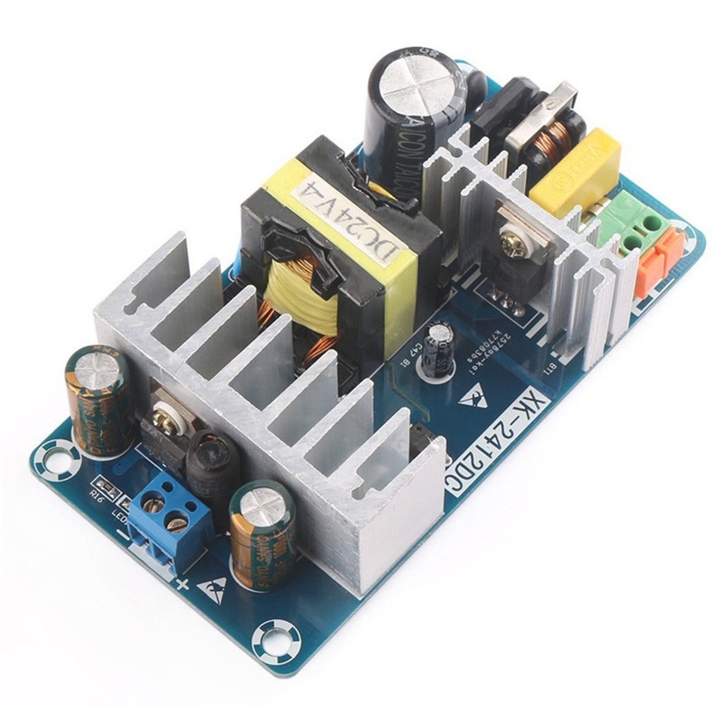 {LUCKID}AC110v 220v to DC 24V 6A AC-DC Switching Power Supply Board Module