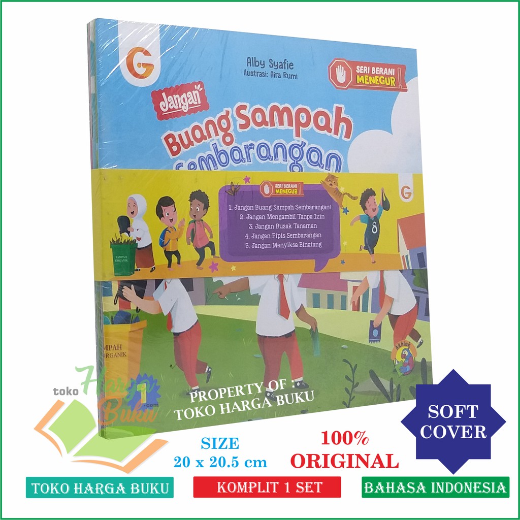 Seri Berani Menegur KOMPLIT 1 SET ISI 5 BUKU Penerbit Gema Insani Press