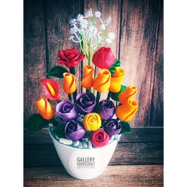 Flower soap bunga sabun handmade