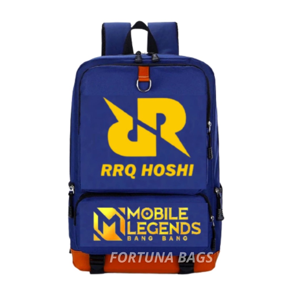 Tas Ransel Anak Sekolah MOBILE LEGENDS RRQ EVOS Kekinian Anak2 SD TK PAUD Laki2 GAMING E-SPORTS Karakter 2022 Cowok Cewek Gendong Ngaji Pria Perempuan Wanita Murah COD