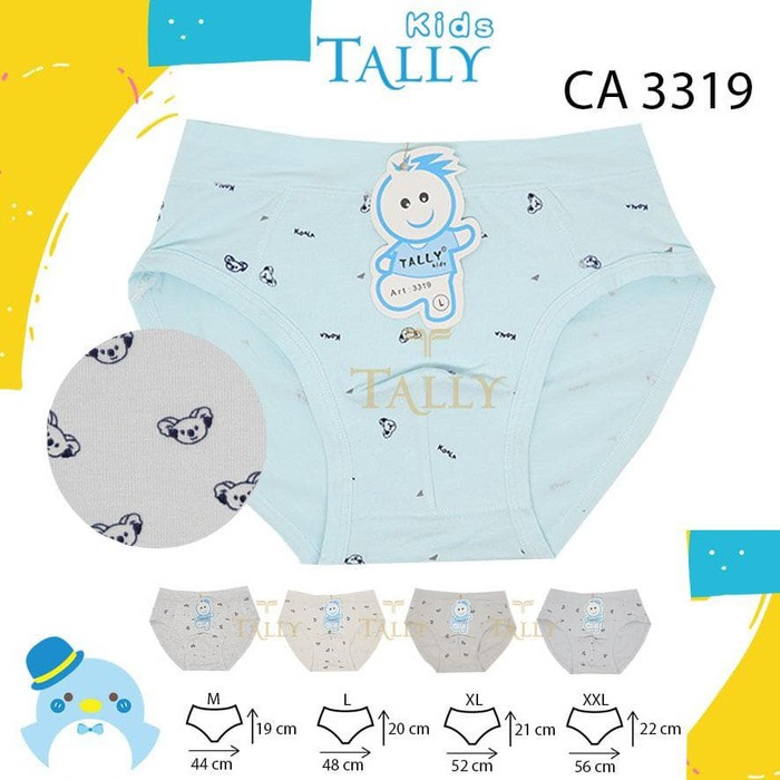 JH Celana Dalam Tally Anak Laki Laki Segitiga (Tally 3319. Tally 3324) Termurah