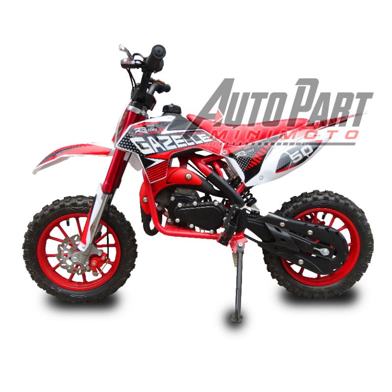 Motor Mini Trail Gazelle 50cc Mesin 2Tak Trail Mini MT4 Gazelle Automatic